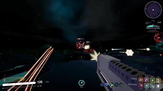 Shooting down a drone